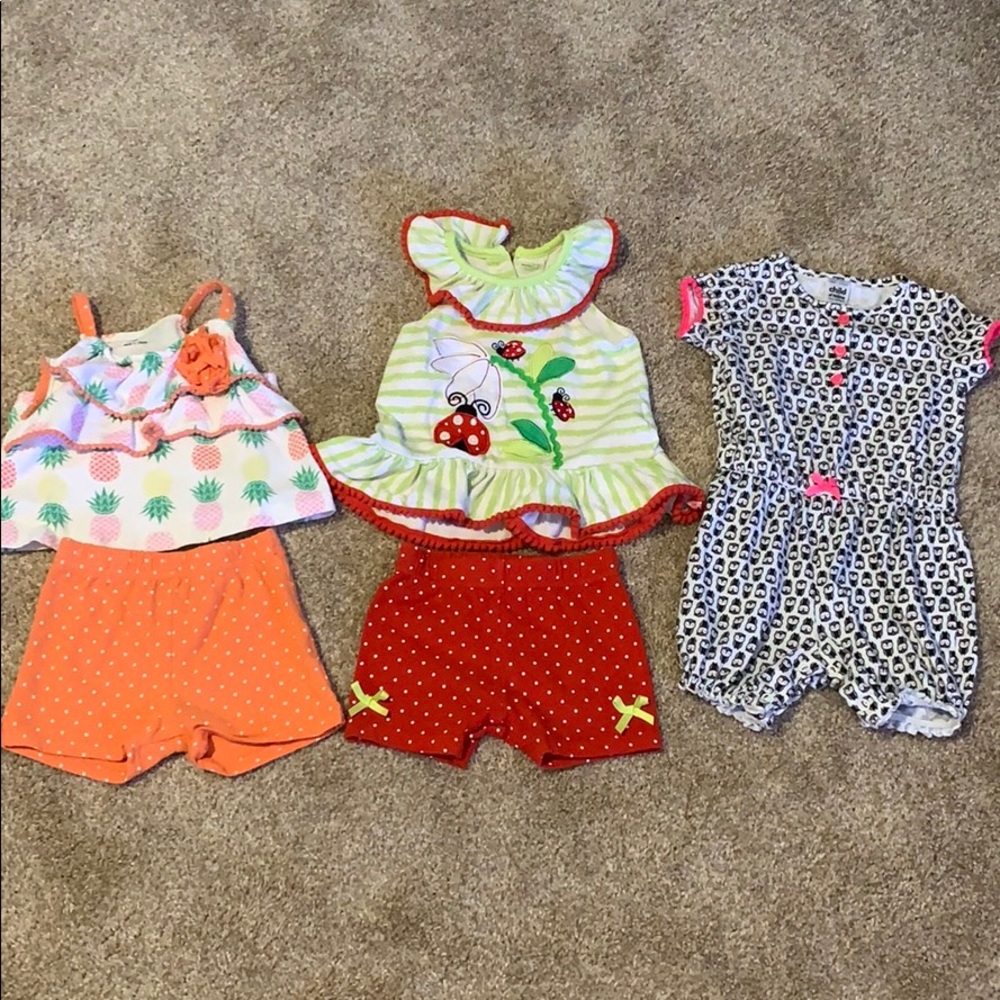 Baby girl outfits 6-9 months